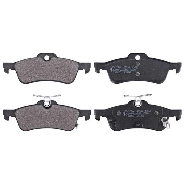 Bremsbelagsatz Mit VerschleißWarnung 14,8 Mm A.B.S. FüR U.A. Honda Civic-image