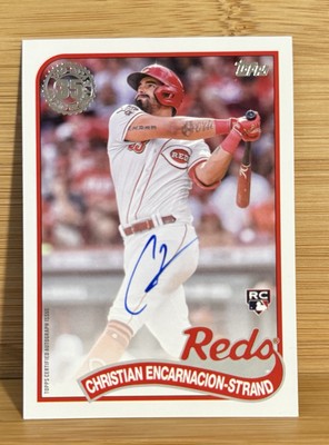 CHRISTIAN ENCARNACION-STRAND 2024 Topps 1989 Rookie RC Autograph Auto #89BA2-CES