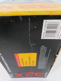 NEW ~ Sega Genesis 32X Black Add on Console Bundle in Retail Box MK-84000 ~ NIB
