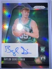 2024-25 Panini Prizm Baylor Scheierman Rookie Signatures Silver Prizm Auto RC