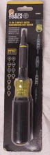 NEW 32500HD Impact Rated Multi-Bit Screwdriver / Nut Driver, 11-in-1