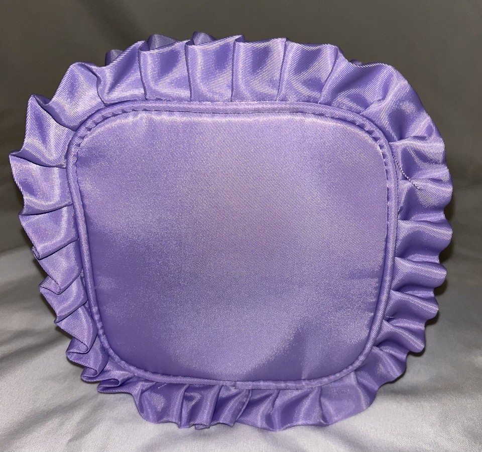 Simply Southern Ruffle Accessory Bag Mini Purple | eBay