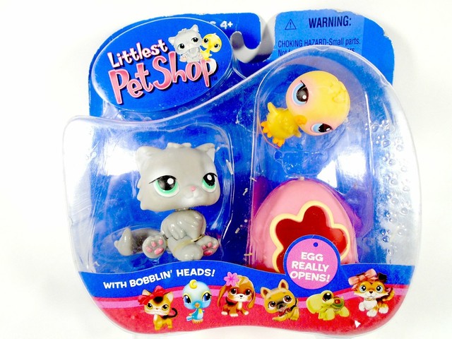 Littlest Pet Shop Pet Pairs Persian cat #82 and Chick #81 NIB | eBay