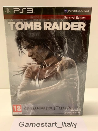 TOMB RAIDER SURVIVAL EDITION - SONY PS3 - NEW SEALED PAL UK - NUOVO SIGILLATO