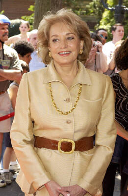Barbara Walters during American Women in Radio and Television book- Old Photo