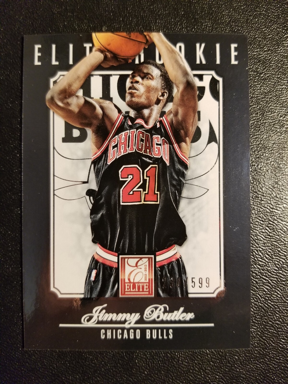 2012-13 JIMMY BUTLER PANINI ELITE ROOKIE Card 230/599 RC #227 BULLS Warriors