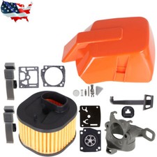 Chainsaws Air Filter Cover Carb Kit For Husqvarna 365 371 372 372XP 362
