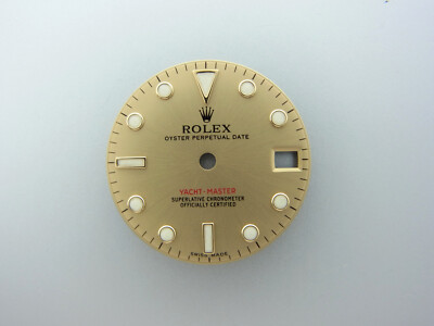 ROLEX Yacht Master Medium Zifferblatt Dial Ref 168623 Superluminova original