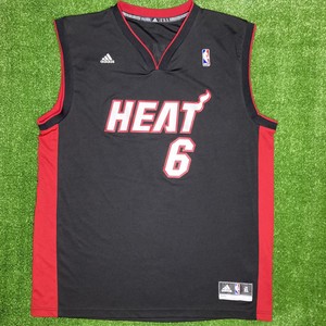 Details about Adidas Men’s XL Miami Heat Jersey LeBron James #6 NBA Black Red NBA Basketball Details about Adidas Men’s XL Miami Heat Jersey LeBron James #6 NBA Black Red NBA Basketball
