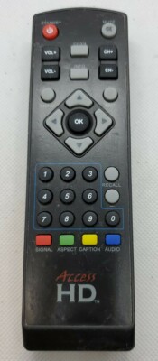 ACCESS HD Converter Box REMOTE CONTROL RC43D TV DTA1010 DTA1020A DTA1030 DTA1050