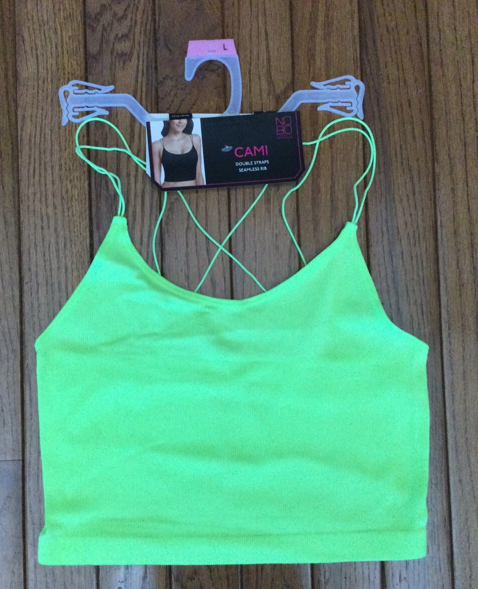 Lime green cami top deals