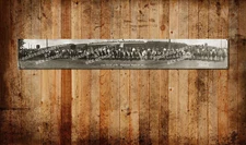 Cowgirls at the Pendleton Roundup Vintage Style Panoramic Photo Banner 85"x12"
