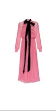 Gucci Love Parade Pink Silk Long Dress 42 $5600