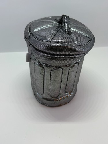 Folkmanis Raccoon In Garbage Trash Can Hand Puppet Plush Please Recycle - Picture 9 of 12