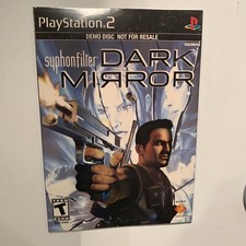 Syphon Filter: Dark Mirror (Demo Disc) (PlayStation 2, 2007) *SEALED*