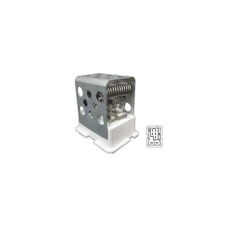 Résistance de chauffage pour Opel Astra G H et Zafira A B - Module de pulseur d'air habitacle