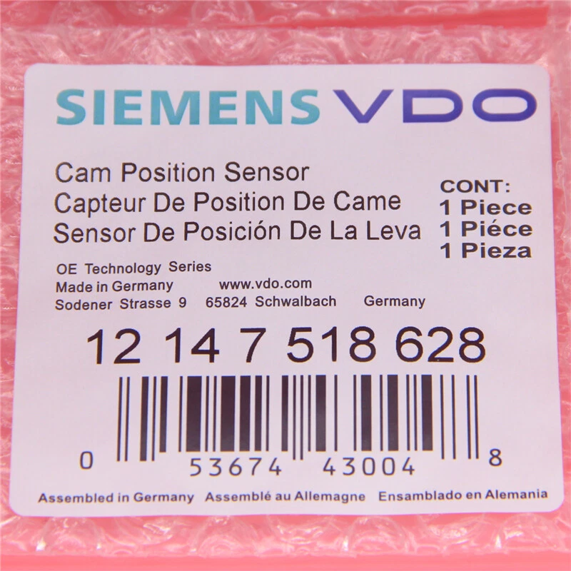 Set of 2 Engine Camshaft & 1 Crankshaft Position Sensors fit BMW 325Ci 2001-2005 - Image 4 of 4