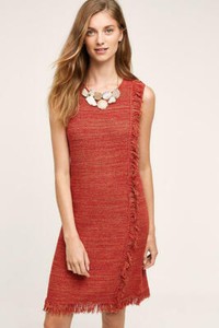 fringe sweater dress