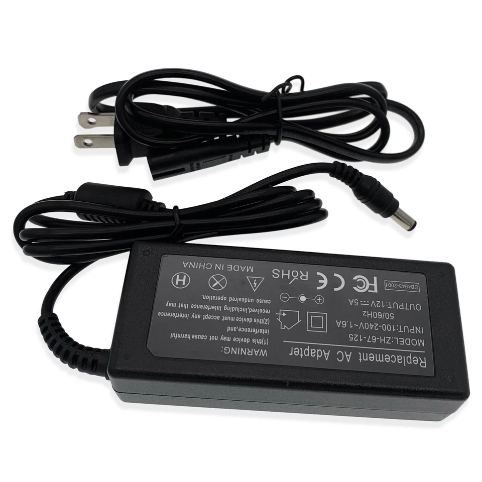 12V AC Adapter For Sirius Radio Boombox SUBX1, SUBX2 Charger Power Supply Cord - Image 2 of 4
