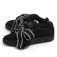 puma suede heart satin wn's