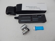 Portable Handle Diamond Jeweler Tester Set With 60X Illuminated Loupe New