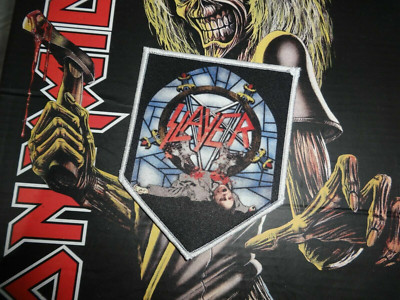 Slayer Patch Shield Thrash Metal Battle Jacket Bathory xxxx