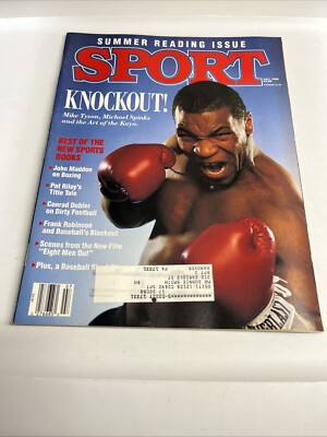 Sport Magazine July 1988 Knockout Mike Tyson