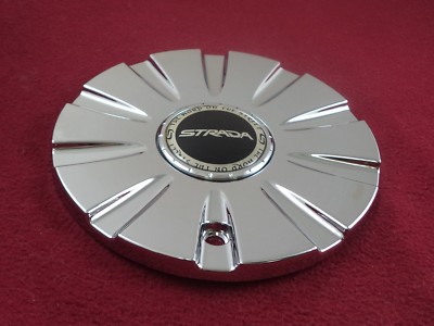 Strada Wheels Chrome Custom Wheel Center Cap # PD-CAP65-STRADA / S10-N ...