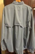 Grizzly Mountain men  s long outdoor shirt, is shark gray Xxl New with tags
