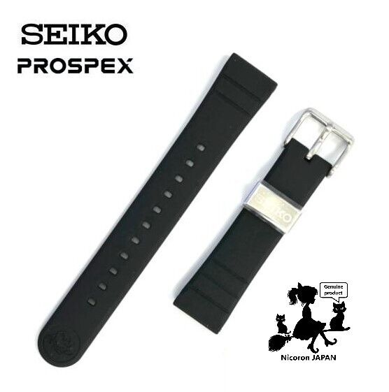 SEIKO PROSPEX Replacement Band Belt SBDN075 SBDJ055 20mm Black JAPAN R03S011J0 SEIKO PROSPEX Replacement Band Belt SBDN075 SBDJ055 20mm Black JAPAN R03S011J0