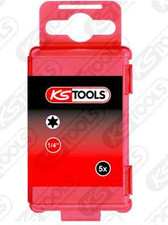 KS TOOLS 1/4" TORSIONpower Bit TX, 75mm, T30, 5er Pack 918.3576