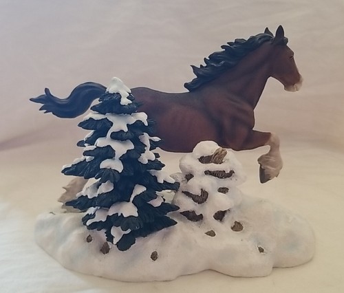 2000 Budweiser "Running Free" Clydesdale Figur CLYD12 Neu in OVP - Bild 8 von 11