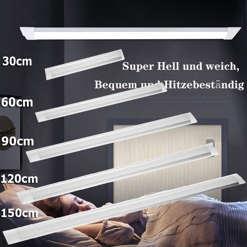 60cm 90cm 120cm 150cm LED tubo tubo tubo fluorescente tubo de neón lámpara de tubo