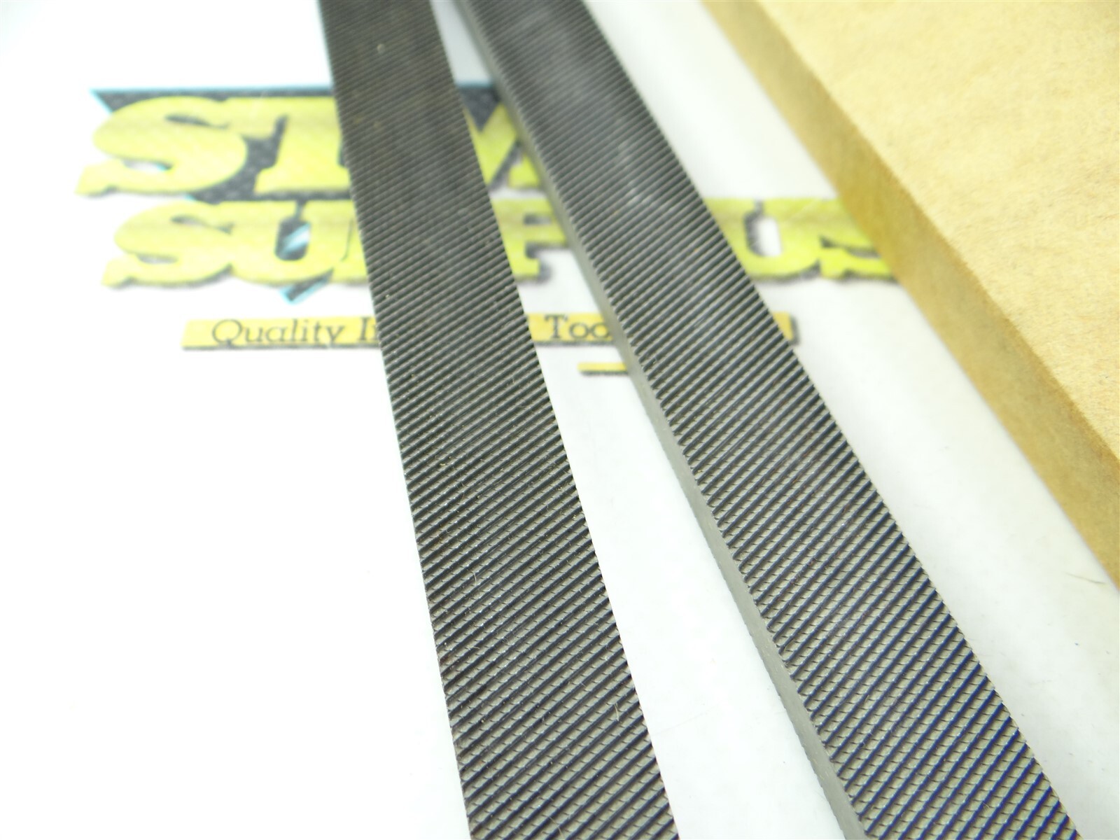 9 NEW! HELLER SWISS PATTERN XF PILLAR 00 CUT 8" HAND FILES MADE IN USA