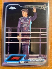 Logan Sargeant Williams Chrome 2024 #20