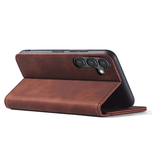 Custodia in pelle per Samsung Galaxy S25/S25+/Plus 5G protezione schermo privacy - Foto 6 di 27