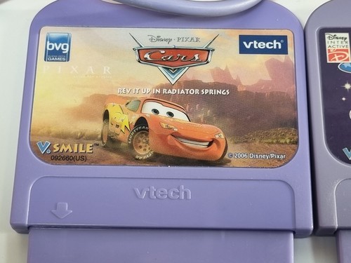 Lot of 7 VTech V.Smile Learning System Video Games Cartridges, 2 Control Joyst. - Picture 8 of 13