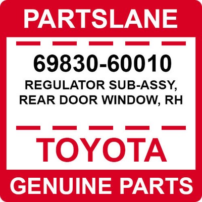 69563 60010 toyota