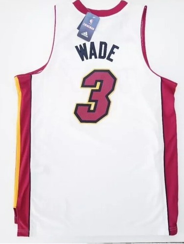 Adidas Dwyane Wade 2012 NBA Finals Championship Jersey Mens Size L Length+2 - Picture 2 of 11
