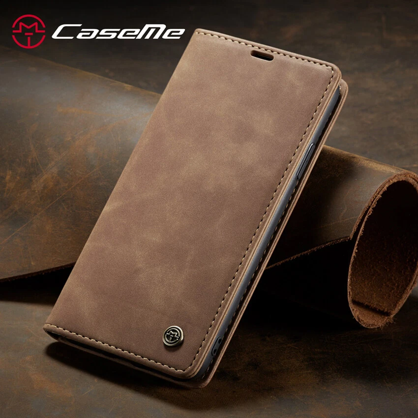 Magnetic Wallet Case Card Leather Flip Cover for iPhone 16e/15/14/13/12/11 XR SE - Image 3 of 4