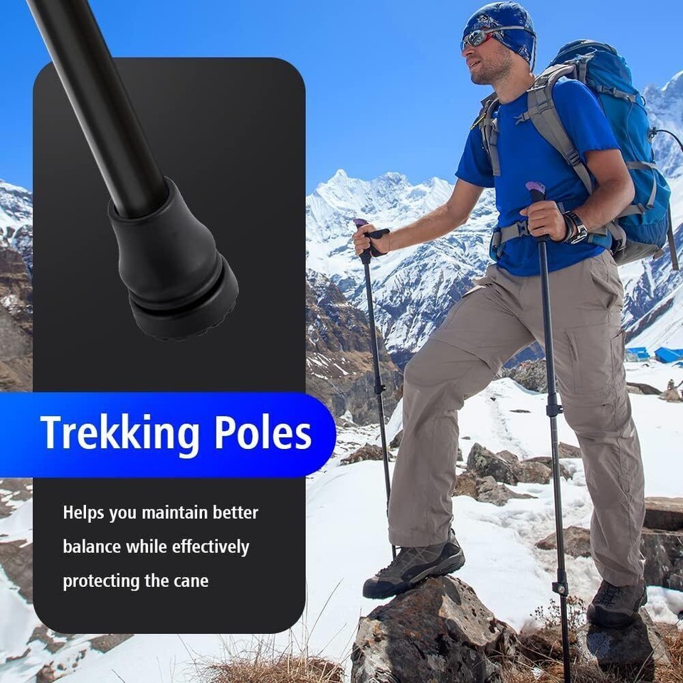 Cane Tips 3/4 Inch Heavy Duty Rubber Cane Tips, Walking Cane Tips Replaceme 2pcs eBay