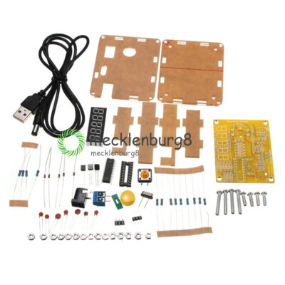 1 Hz – 50 MHz Frequenzzähler Modul DIY Bausatz Mit Gelbem Gehäuse – Kristalloszillator Tester!