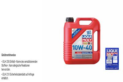 Liqui Moly Truck Nachfüll-Öl 10W-40 Motoröl MANN M 3477 MB 228.51 5L