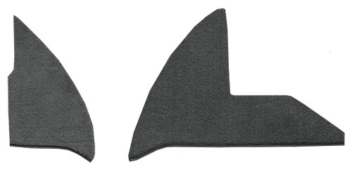 1972-1973 Dodge D100 Pickup Loop Carpet Kick Panel Inserts with Cardboard - Picture 1 of 6