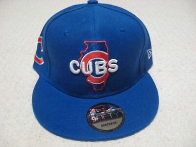 NEW ERA 9FIFTY Genuine MLB Chicago Cubs ONE SIZE FITS ALL Snapback Hat