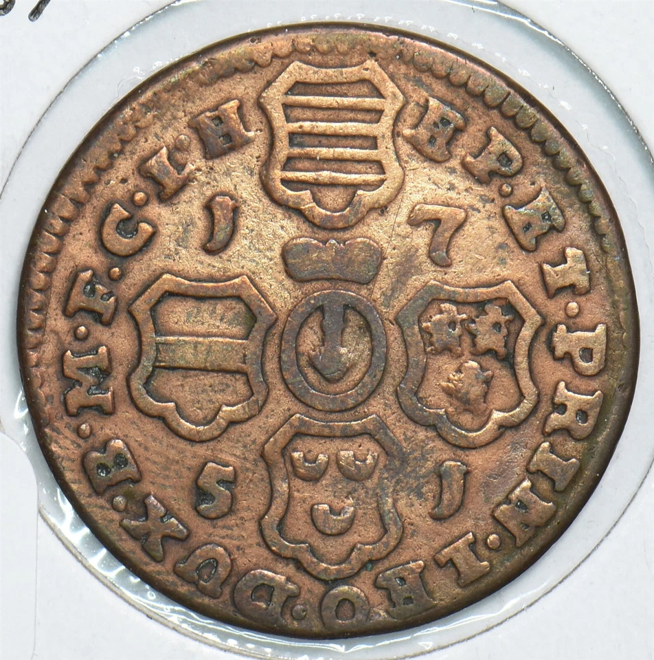 Belgium 1751 2 Liards 298833 combine shipping - Image 2 of 2