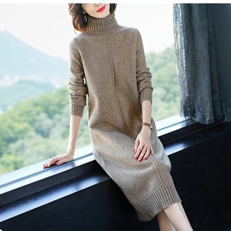 loose sweater dress