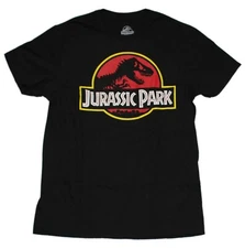 JURASSIC PARK Logo Unisex Tee T-SHIRT NEW OFFICIA MERCHANDISE YOUTH , KIDS ADULT