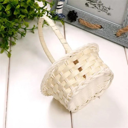 Multi-functional Flower Storage Basket Wicker Flower Basket Shopping - Picture 4 of 7
