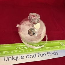 Memorial Angel Feather Heart Pendant Decor - A Piece Of My Heart Is In Heaven